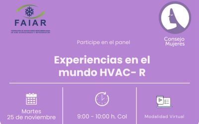 Save the date: Panel discussion on women’s experiences in HVAC-R